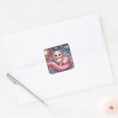 Radiant Pink Dream Aura Sticker Blad (Envelop)