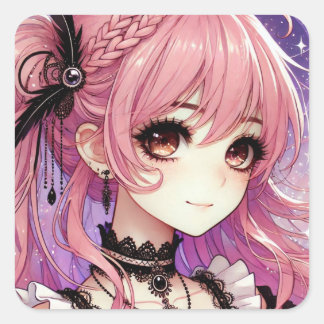 Radiant Pink Dream Aura Sticker Blad