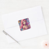 Radiant Pink Dream Aura Sticker Blad (Envelop)