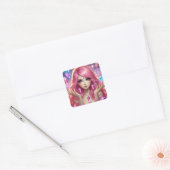 Radiant Pink Dream Aura Sticker Blad (Envelop)