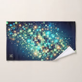 Radiant Pixel Bokeh Bad Handdoek (Handdoek)
