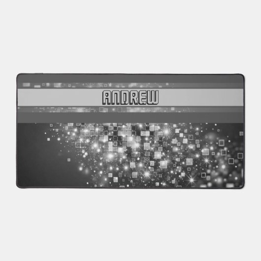 Radiant Pixel Bokeh Bureaumat (Voorkant)