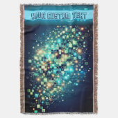 Radiant Pixel Bokeh Deken (Voorkant Verticaal)