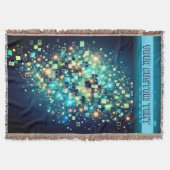Radiant Pixel Bokeh Deken (Voorkant)