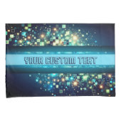 Radiant Pixel Bokeh Kussensloop (Voorkant-Rechts)