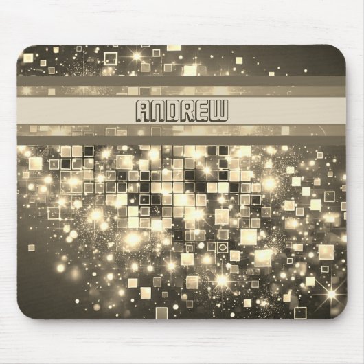 Radiant Pixel Bokeh Muismat (Voorkant)