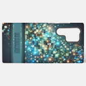 Radiant Pixel Bokeh Samsung Galaxy Hoesje (Achterkant horizontaal)