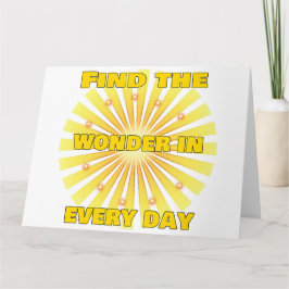 Radiant Positivity Kaart