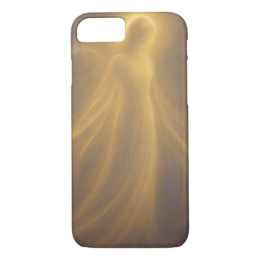 Radiant Presence Angel of Golden Light Abstract Case-Mate iPhone Case (Achterkant)