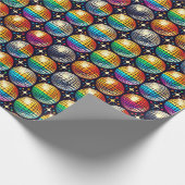 Radiant Pride Disco Ball Gift Wrap Cadeaupapier (Hoek)