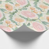 Radiant Ranunculus-inpakpapier Cadeaupapier (Hoek)