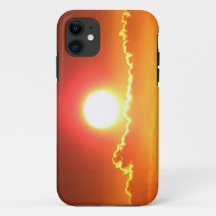 Radiant Red en Gold Hawaiian Sunset Case-Mate iPhone Case