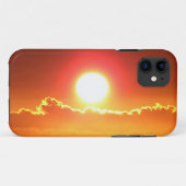 Radiant Red en Gold Hawaiian Sunset Case-Mate iPhone Case (Achterkant (horizontaal))