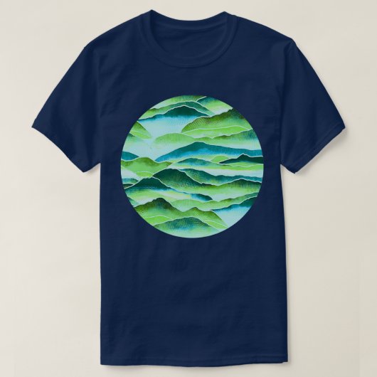 Radiant regenwoudgebergte t-shirt (Design voorkant)