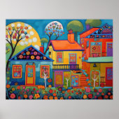 Radiant Residence - Een symfonie van gloeiende flo Poster (Voorkant)