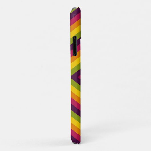 Radiant Retro Diamonds Case-Mate iPhone Case (Achterkant/rechts)