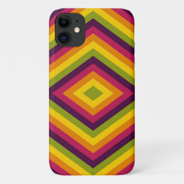 Radiant Retro Diamonds Case-Mate iPhone Case