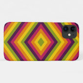 Radiant Retro Diamonds Case-Mate iPhone Case (Achterkant (horizontaal))