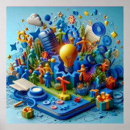 Radiant Revelations: Bulb's Big Break Poster