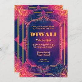 Radiant Reverie Invitation Kaart