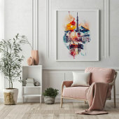 Radiant Rhapsody: Tokyo Tower en Mont Fuji Poster