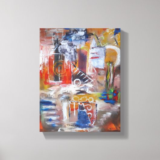 Radiant Rhythms  Canvas Afdruk (Voorkant)