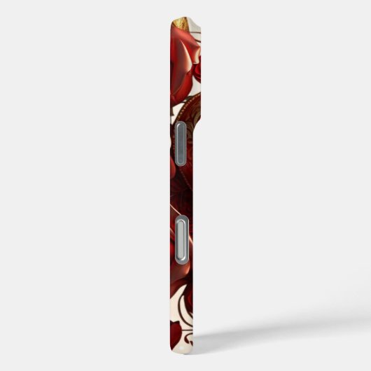 "Radiant Roos Elegance" Case-Mate iPhone Case (Achterkant / Rechts)