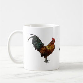 Radiant Rooster "Wake the Cluck Up" Koffiemok