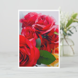 Radiant Rose Flat Thank You Card Bedankkaart
