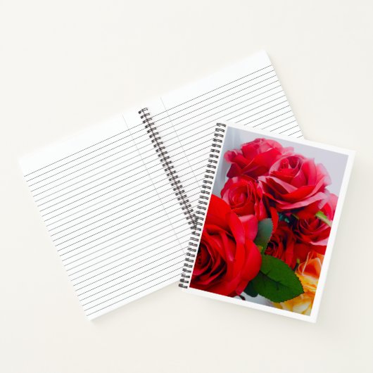 Radiant Rose Notebook Notitieboek (Binnen)