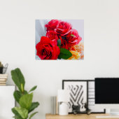 Radiant Rose  Poster (Thuiskantoor)