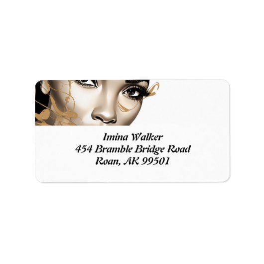 Radiant Royalty-vrije uitrusting: Diva-ish Delight Etiket (Voorkant)