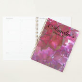 Radiant Roze hydrangeas, roze bloemen bloemen Planner (Display)