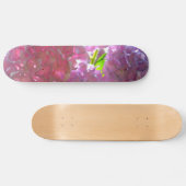 Radiant Roze hydrangeas, roze bloemen roze bloemen Skateboard (Horizontaal)