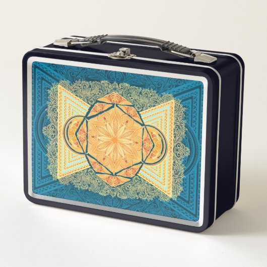 Radiant Sacred Geometry Mandala (Voorkant)