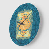 Radiant Sacred Geometry Mandala Grote Klok (Hoek)