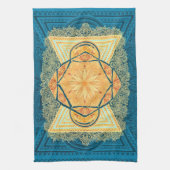 Radiant Sacred Geometry Mandala Theedoek (Verticaal)