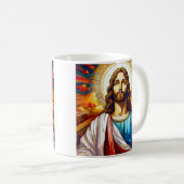 Radiant Savior Art Koffiemok (Voorkant rechts)