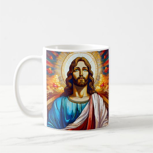 Radiant Savior Art Koffiemok (Links)