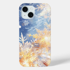 Radiant Sneeuwvlok Glow Telefoon Case