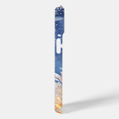 Radiant Sneeuwvlok Glow Telefoon Case (Achterkant / Rechts)