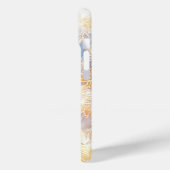 Radiant Sneeuwvlok Glow Telefoon Case (Achterkant / Links)