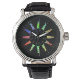 Radiant Spectrum Petal Wheel Horloge