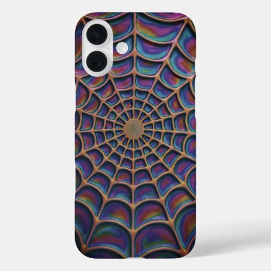 Radiant spiraal web Abstract Case-Mate iPhone Case (Achterkant)