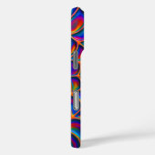 Radiant spiraal web Abstract Case-Mate iPhone Case (Achterkant / Rechts)