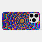 Radiant spiraal web Abstract Case-Mate iPhone Case (Achterkant (horizontaal))