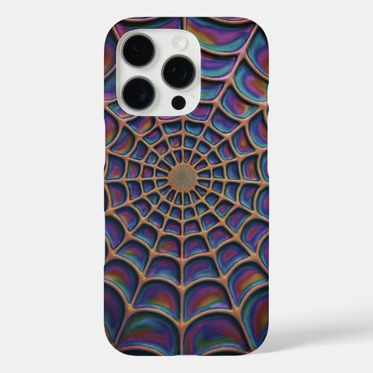 Radiant spiraal web Abstract Case-Mate iPhone Case (Achterkant)