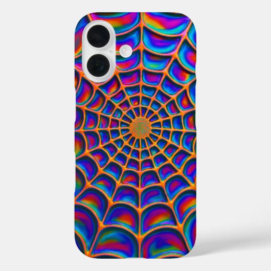 Radiant spiraal web Abstract Case-Mate iPhone Case (Achterkant)