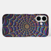 Radiant spiraal web Abstract Case-Mate iPhone Case (Achterkant (horizontaal))