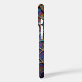 Radiant spiraal web Abstract Case-Mate iPhone Case (Achterkant / Links)